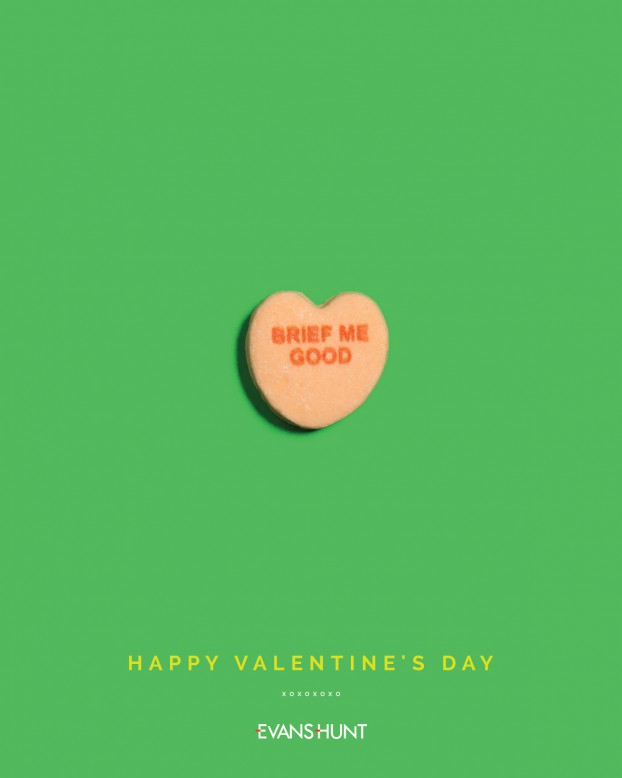 Valentine's Day ad by Evans Hunt