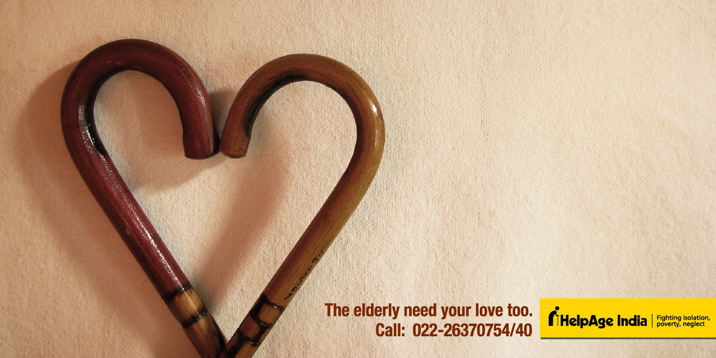 Valentine's Day ad by HelpAge India